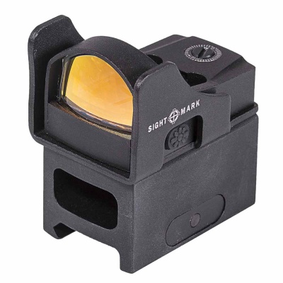 Коллиматорный прицел Sightmark Mini Shot Pro Spec Reflex sight  зеленая точка 5МОА, крепление на Weaver (SM26007) — интернет-магазин «Комбат»