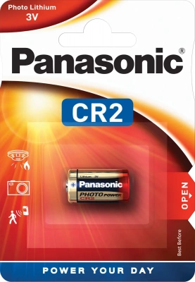 Батарейка Panasonic Lithium Power CR-2L/1BP CR2 BL1 — интернет-магазин «Комбат»