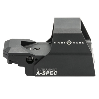 Коллиматорный прицел Sightmark Ultra Shot A-Spec открытый, 4 сетки, крепление быстросъемное на Weaver (SM26032) — интернет-магазин «Комбат»