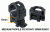 Фото  Оптический прицел Leapers 4-16X44 Accushot Tactical 30mm SF cетка MilDot с подсветкой (36 цветов) + кольца (SCP3-UGM416AOIEW)